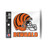 NFL Cincinnati Bengals Small Static Cling Decal