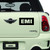 EMI Black Bands Automotive Decal-Bumper Sticker