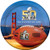 Creative Converting Super Bowl 50 8 Count Sturdy Style Dinner Plates Multicolor