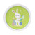 Spritz 10ct Premium Easter Bunny Dinner Plates With Foil
