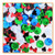Beistle Multicolor Poker Party Cutout Plastic Confetti-1 Pack - .5oz