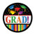 Creative Converting 8 Count Sturdy Style Paper Lunch Plates 7" Graduation Fest Multicolor