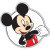 Mickey Mouse Wink Vynil Car Sticker Decal Printed Graphic