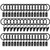 Curtain Clips with Rings 46 PCS Premium Strong Metal Black Curtain Hooks with Clips Curtain Rings with Clips Curtain Rod Drapery Rings 1 Inch Interior Diameter Rustproof Curtain Clip Ring by YXYL