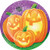 Creative Converting Pumpkins Paper Plates 9" Multi-color