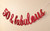 All About Details 50  and  Fabulous Cursive Banner -Red-