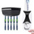 Toothbrush Holder Automatic Toothpaste Dispenser Set Dustproof Wall Mount Stand Toothpaste Squeezer for Family Washroom Bathroom