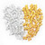 Dreadlock Beads 100 Pieces Jewelry Aluminum Metal Beads Hair Cuffs Hair Rings Hair Coils Braiding Hair Pendants Decoration Clips for Dreadlocks Hair -Golden -50 PCS-  plus Silver -50 PCS-- Dreadlock Beads 100 Pieces Jewelry Aluminum Metal Beads Hair Cuffs Hair Rings Hair Coils Braiding Hair Pendants Decoration Clips for Dreadlocks Hair -Golden -50 PCS-  plus Silver -50 PCS--