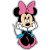 Minnie Mouse Cute Kids Vynil Car Sticker Decal - Select Size