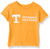 Two Feet Ahead NCAA Tennessee Volunteers Children Unisex Short Sleeve Tshirt5?Lt Orange