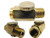 1-4" NPT Inline Regulator Solid Brass Compressed Air Pressure Valve Tool New