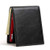 Slim Wallets for Men  and  Women RFID Blocking Card Holder Front Pocket Wallets with ID Window Credit Card Bifold Wallets -Black-