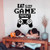 Gamer Wall Decals Eat Sleep Game Repeat Quotes Wall Stickers for Kids Room Game Controller Wall Posters Vinyl Video Game Wall Decor for Boys Bedroom Game Room