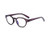 Eyekepper Retro Key Hole Oval Round Readers Spring-Hinges Reading Glasses Purple  plus2.0