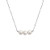 Sttiafay Pearl Choker Necklace Thin Italian Box Chain Necklace Fake Pearl Beaded Collar Pendant Jewelry for Women and Girls