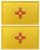 JBCD 2 Pack New Mexico Flag Patch States Flags Tactical Patch Pride Flag Patch for Clothes Hat Patch Team Military Patch