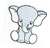 Baby Blue Elephant Sit Embroidery Patch Cartoon Kids Elephant Zoo Africa Safari Animal Wildlife Embroidered Applique DIY Sign Badge Sew on Iron on Patch for Bags Jackets Jeans Clothes -29- Baby Blue Elephant Sit Embroidery Patch Cartoon Kids Elephant Zoo Africa Safari Animal Wildlife Embroidered Applique DIY Sign Badge Sew on Iron on Patch for Bags Jackets Jeans Clothes -29-