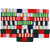 Skeleteen Military Combat Medal Ribbons - Pretend Army War Hero Costume Accessories Ribbon Medals Pins