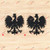 Polish Eagle Polska Poland Decal Sticker Vinyl Coat of Arms Herb Polski - 2 Pack Black 6 Inches - for Car Boat Laptop 02031