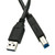 6 feet USB 3.0 Printer-Device Cable Black Type A Male-Type B Male Plug A Male to B Male Super Speed USB Cable USB 3.0 to Type B Cable Type B Printer Cable CableWholesale