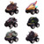 Dinosaur Toys Cars for 2-6 Year Old Boys, ZJQY Pull Back Dinosaur Cars Christmas Gifts for 2-6 Year Old Boys
