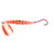Mack's Lure 08821 Wedding Ring Spinner - UV Series Silver-Orange