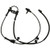 Front Left ABS WHEEL SPEED SENSOR compatible with HYUNDAI 2011-2011 Elantra Replace ALS2556 2ABS3523 598103X300