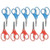 BASIX 5" Soft-Grip Kids Blunt Tip scissors 10-Pack Assorted