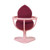 Makeup Sponge 1 Pcs Set-Beauty Sponge Foundation Blending Sponge with 1 Pcs Egg Sponge Blending Holder Stand Flawless for Liquid-Creams-Powers -red-