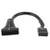 15cm USB 3.0 20 Pin Header Male to USB 2.0 9 Pin Female Adapter Cable