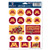 NCAA University of Minnesota Vinyl Sticker Sheet 5" x 7"