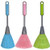 WOVTE 3 pack Fluffy Microfiber Delicate Kitchen Duster Laptop Keyboard Brush Computer Screen Cleaner Tool Mini Dusting Wand -Blue Green Pink-