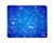 Yeuss Periodics Tables Rectangular Non-Slip Mousepad Chemical Element Periodic Table Blue Background Gaming Mouse pad 200mm x 240mm