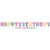 amscan Disney Minnie's Fun to be One Jumbo Letter Happy Birthday Banner Kit