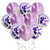 Purple Balloons Confetti Balloons for Wedding Bridal Shower Birthday Party Anniversary Decoration Purple Balloons Confetti Balloons for Wedding Bridal Shower Birthday Party Anniversary Decoration