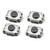 uxcell 3x4x2.5mm Momentary Panel PCB SMD SMT Mount 2 Pins Push Button SPST Tactile Tact Switch 30PCS