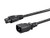 Monoprice 6ft 18AWG Grounded AC Power Cord 10A -IEC 60320 C14 to IEC 60320 C5-