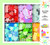 Djeco Workshops Box of 800 Stickers, Sorted by Color