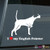 Mister Petlife I Love My English Pointer Sticker Vinyl Auto Window v2