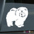 Mister Petlife Chow Chow Sticker Vinyl Auto Window
