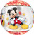 Anagram Mickey Mouse Clear Orbz Foil Balloon