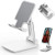 Teblacker Cell Phone Stand Angle Height Adjustable Cell Phone Stand Foldable Cell Phone Holder with Stable Anti-Slip Design Compatible with All Mobile Phone-iPad-Kindle-Tablet 4-9.7"