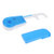 Artibetter Dental Floss Holder Teeth Clean pick Plastic Replacement Dental Floss Rack Holder with 30 Meters Dental Floss for Oral Clean Teeth Care-Blue-