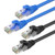 Cat6 Ethernet Cable-6Feet 2Pack- SHD Network Patch Cable UTP LAN Cable Computer Patch Cord--Blue-Black-