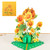 Hohomark Sunflower Pop Up Card3D Pop Up Birthday Greeting Card for Mom Wife Sister Grandma Daughter Her Women FriendSunflower 3D Greeting Card for Mothers Day Anniversary Wedding Graduation Thank You Congratulations Retirement