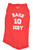 Ruff Ruff and Meow Dog Tank Top Hard Body Red Extra-Large