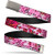 Buckle-Down Web Belt Born To Blossom Tattoo 1.5"