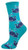 Socksmith Women's Novelty Crew Socks Whales on Bermuda Blue Medium