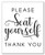 Please Seat Yourself Bathroom Wall Decor - 8" x 10" - Unframed Quote Wall Art Restaurant Decor Bathroom Sign Poster Wedding Seating Print Washroom Design Art