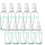 Spray Bottles Empty Clear Spray Bottle Fine Mist Plastic Small Travel Bottle with Plastic Sprayer -10 Pack Labels- Refillable Liquid Containers for Essential Oils Perfumes Cleaning Products
